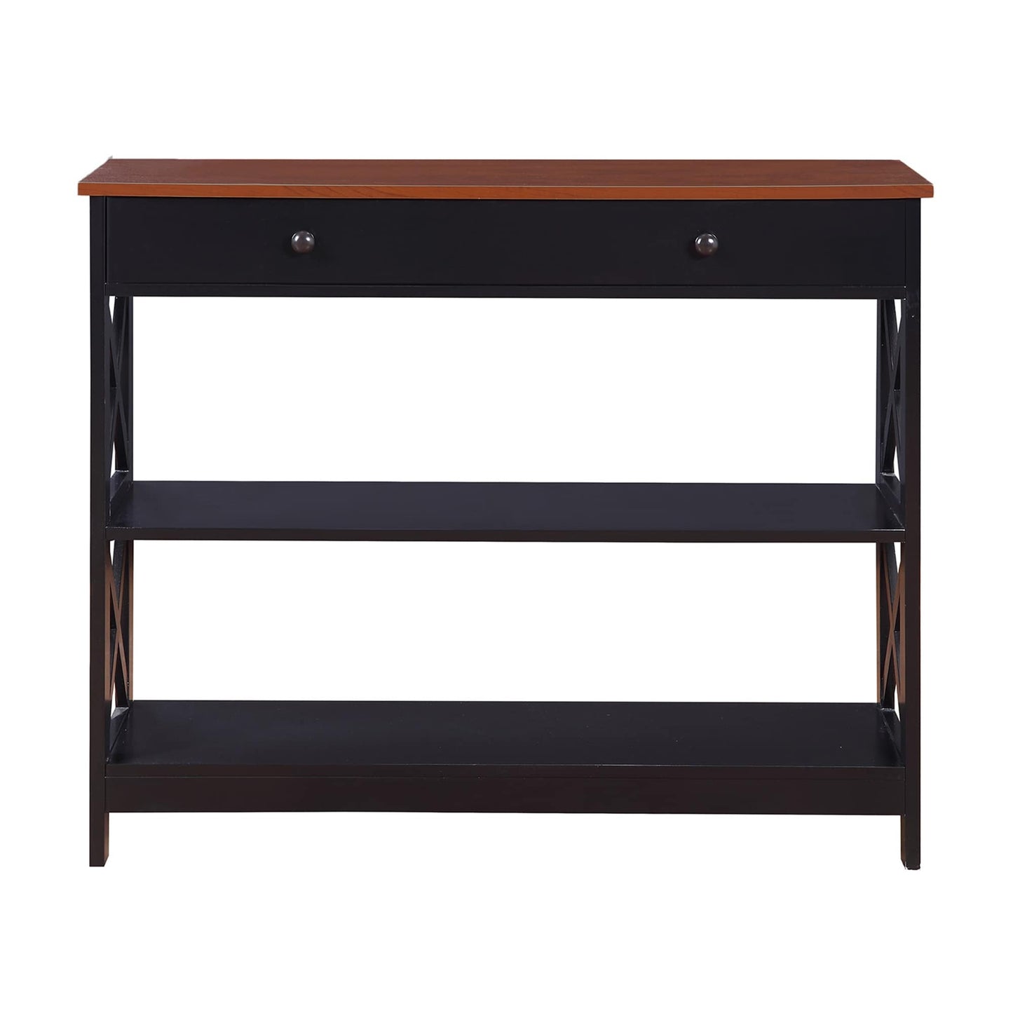 Convenience Concepts Oxford 1 Drawer Console Table with Shelves