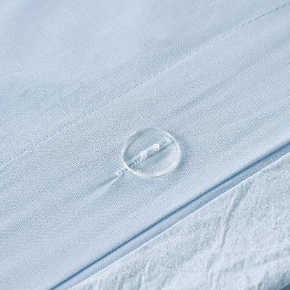 Intelligent Design Maize Cotton Jacquard Duvet Cover Set with Euro Shams and Throw Pillows