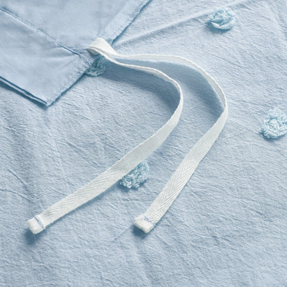 Intelligent Design Maize Cotton Jacquard Duvet Cover Set with Euro Shams and Throw Pillows