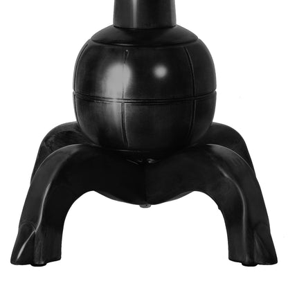 Tree-branch Rubberwood Freestanding Coat Rack with 8 Hooks - 24.5W x 70.87H