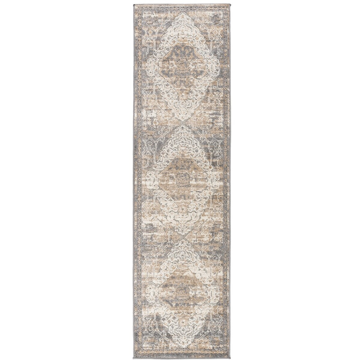 World Rug Gallery Distressed Traditional Indoor/Outdoor Area Rug