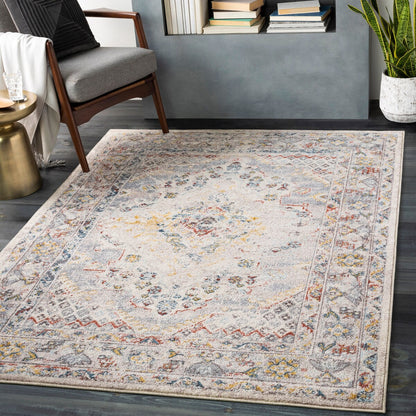 Livabliss Elmas Traditional Persian Medallion Area Rug