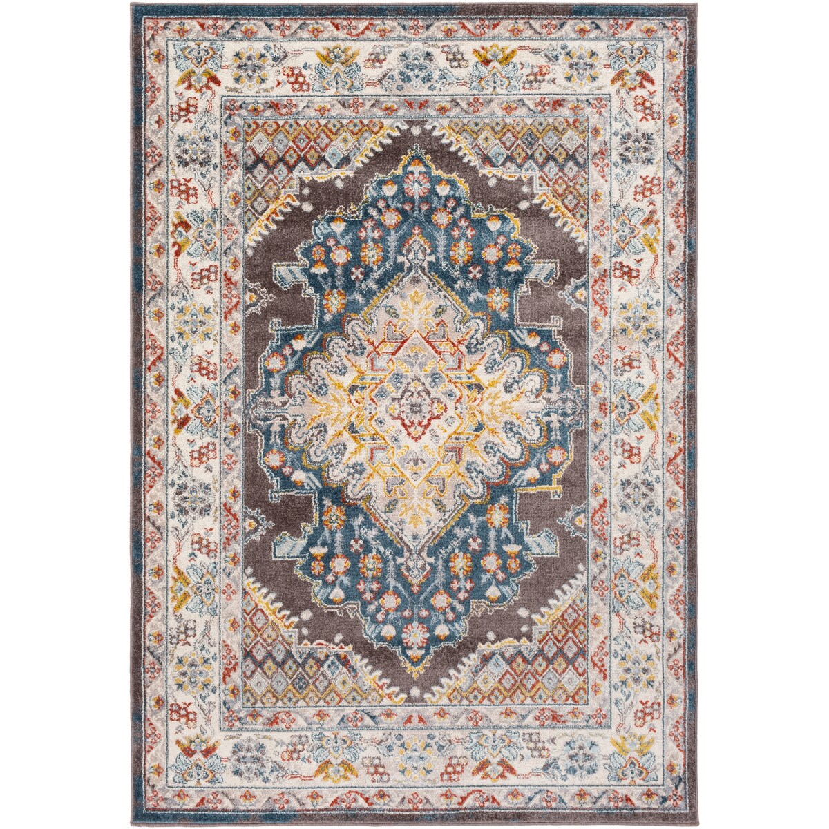 Livabliss Elmas Traditional Persian Medallion Area Rug