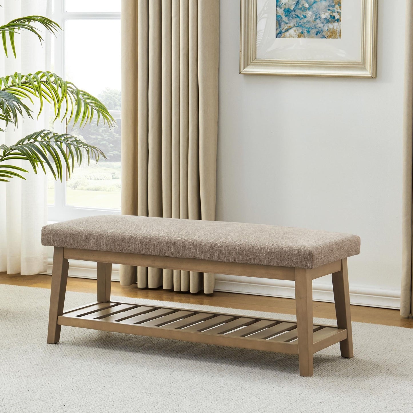 Entryway Shoe Bench Storage Bench Upholstered Bench