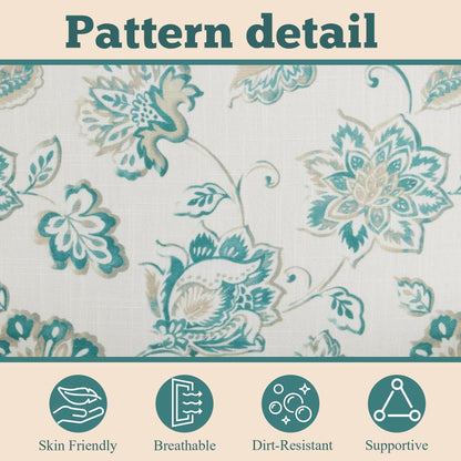 Erommy Modern Accent Chair, High Back Armchair, Upholstered Fabric Button Single Sofa with Wooden Legs for Living Room