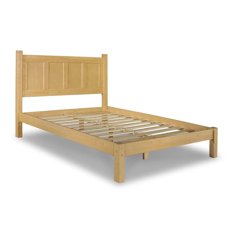 Grain Wood Furniture Shaker Solid Wood Panel Platform Bed