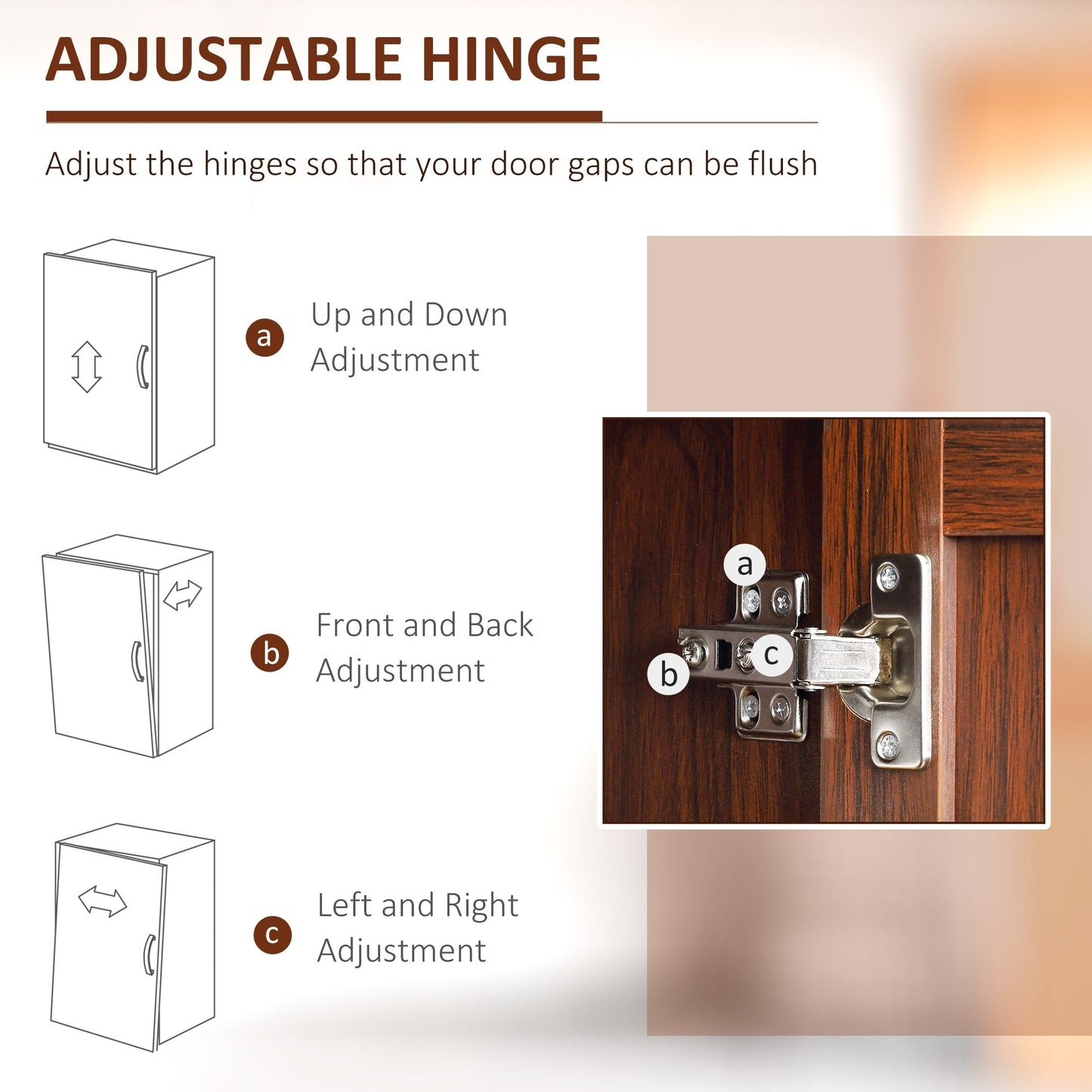 HOMCOM 63 2-Door Kitchen Pantry, Freestanding Storage Cabinet with 5-tier Shelving and 2 Adjustable Shelves for Dining Room