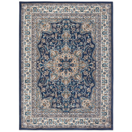 HOME DYNAMIX Tremont Magnolia Traditional Medallion Area Rug