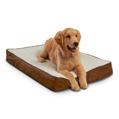Happy Hounds Ozzie Mocha Orthopedic Dog Bed