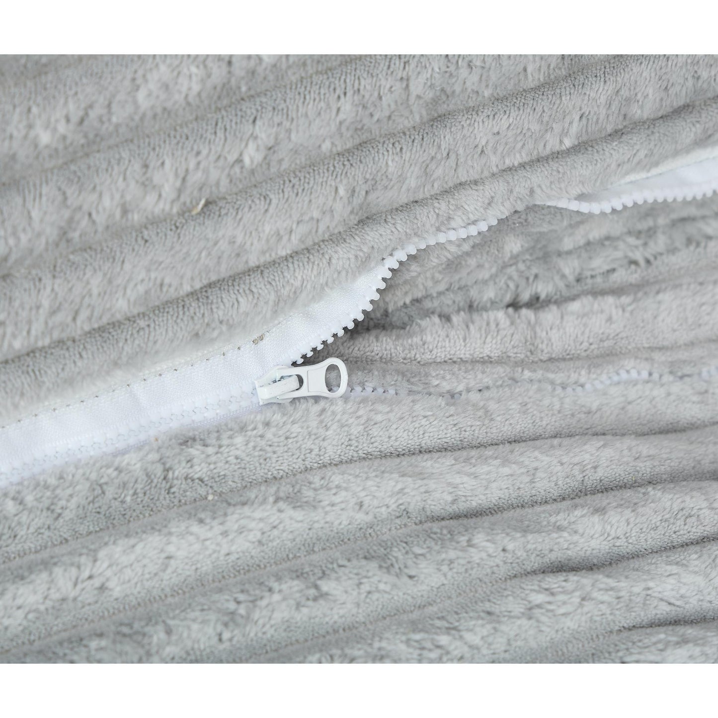 Harmonia 109 W Oversized Corduroy Sofa Bed, Deep Seat Double Lounge Chaise with 4 Pillows