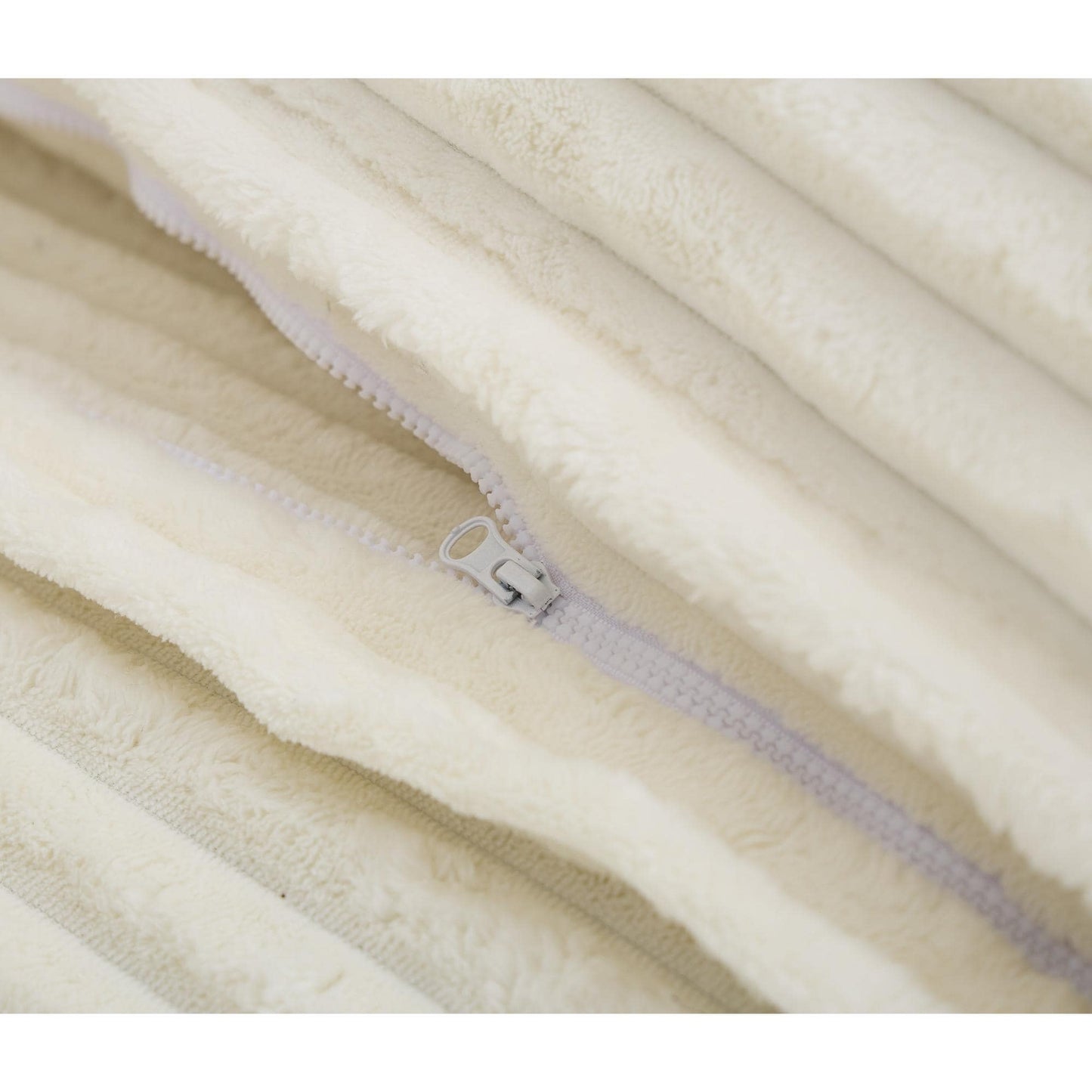 Harmonia 109 W Oversized Corduroy Sofa Bed, Deep Seat Double Lounge Chaise with 4 Pillows