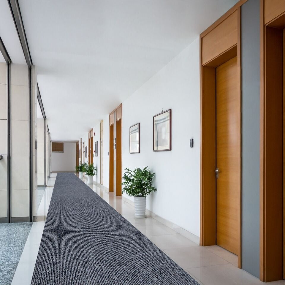 High-Quality Indoor/Outdoor Custom Size Carpet Runner Rug with Non-Slip PVC Backing 36'' wide x your choice of lenght