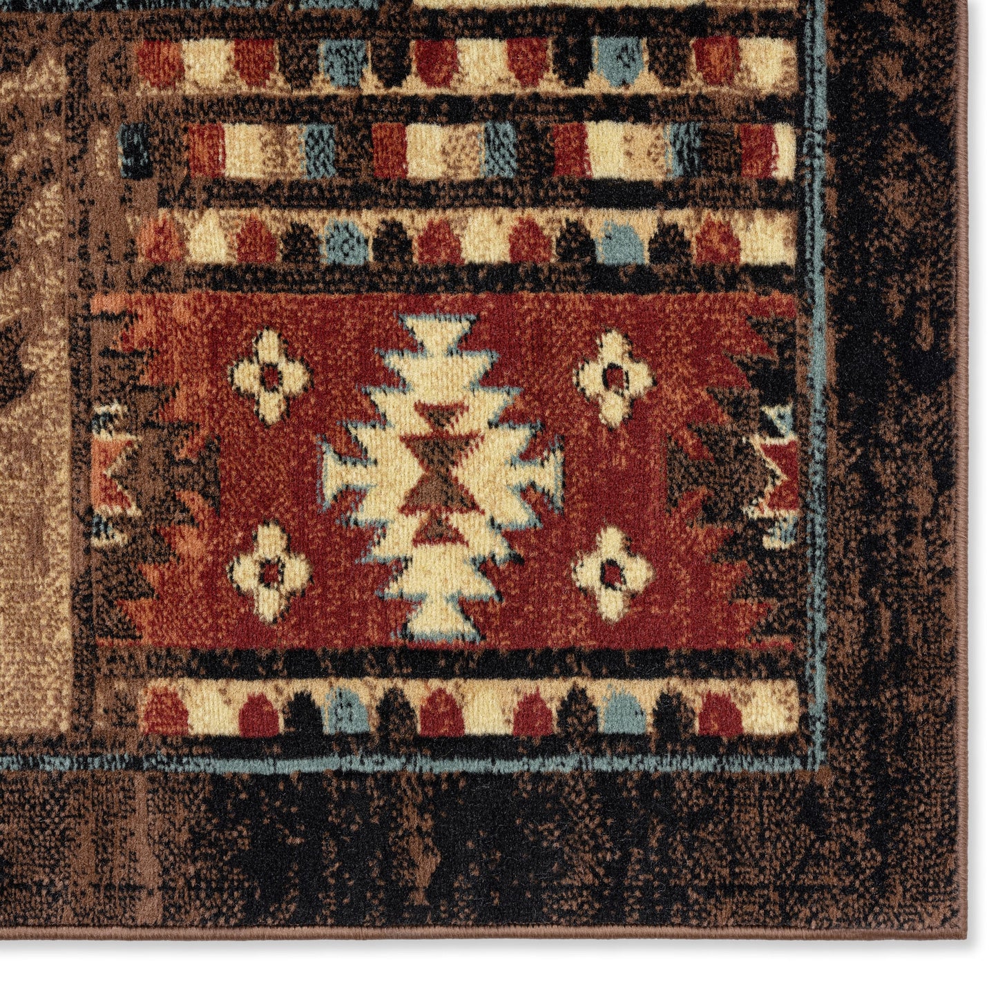Home Dynamix Buffalo Bear Rustic Area Rug