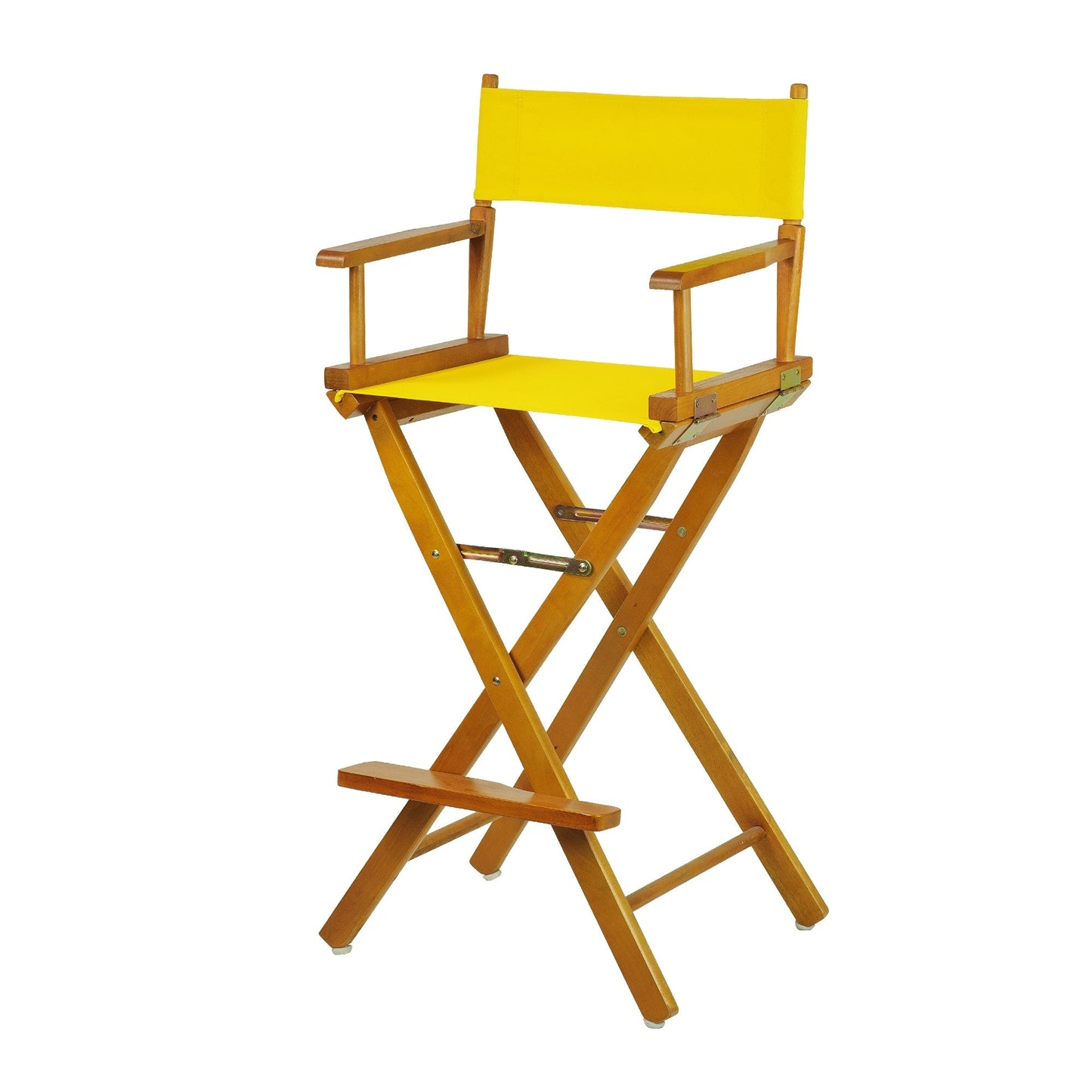 Honey Oak Frame 30-inch Director's Chair