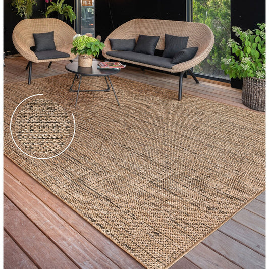 Indoor & Outdoor Rug in Mottled Nature Look