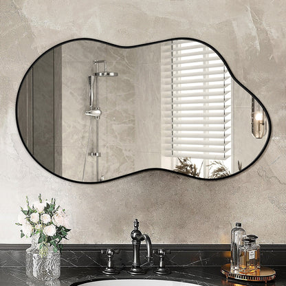 Irregular Wall Mirror Asymmetrical Decorative Wall Mirror