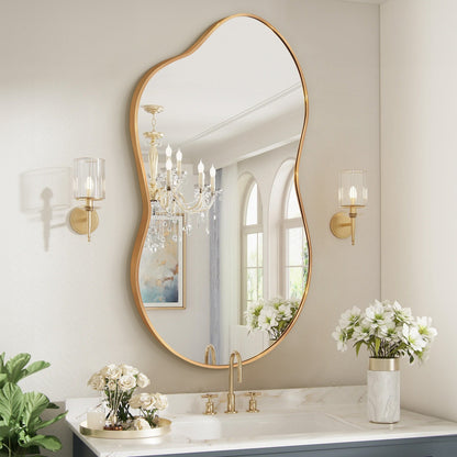 Irregular Wall Mirror Asymmetrical Decorative Wall Mirror