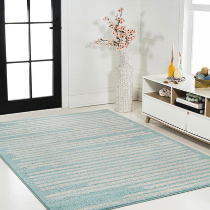 JONATHAN Y Aksil Modern Berber Stripe Area Rug