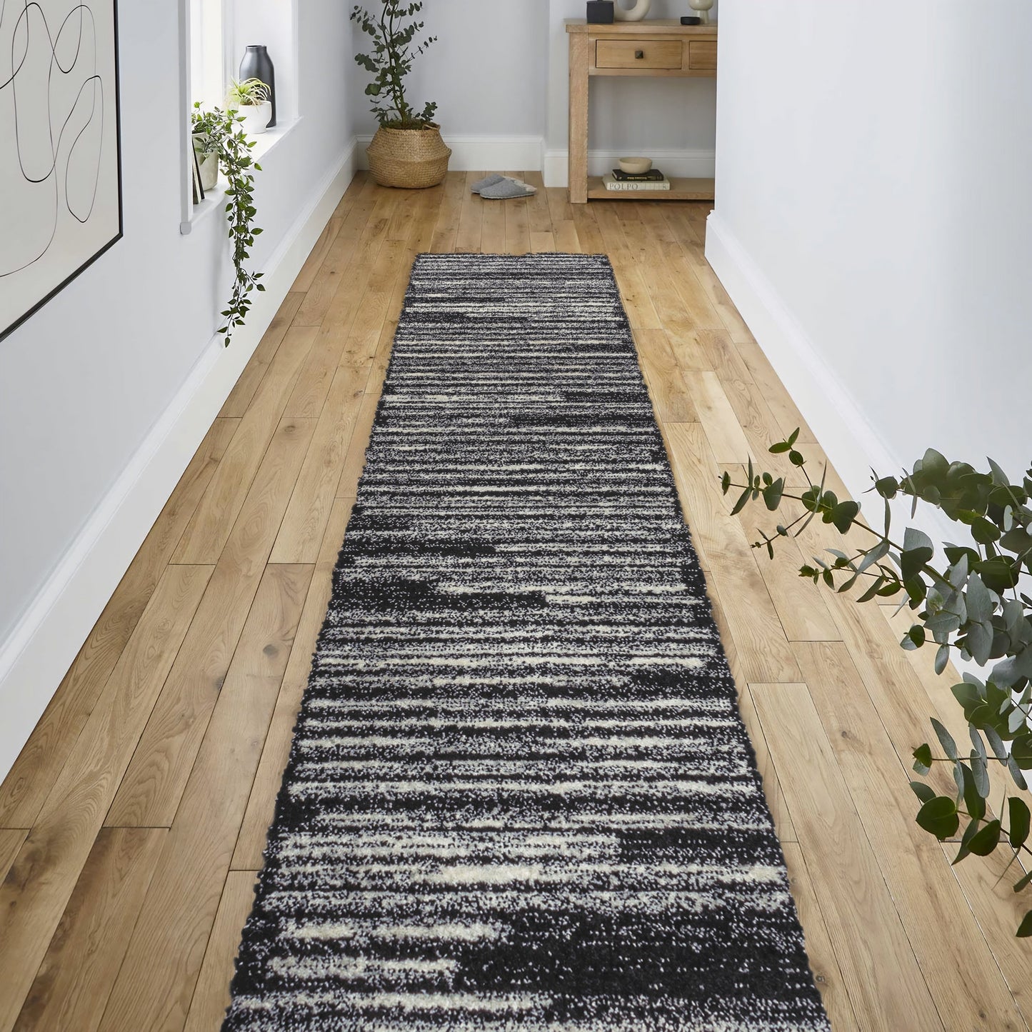 JONATHAN Y Aksil Modern Berber Stripe Area Rug