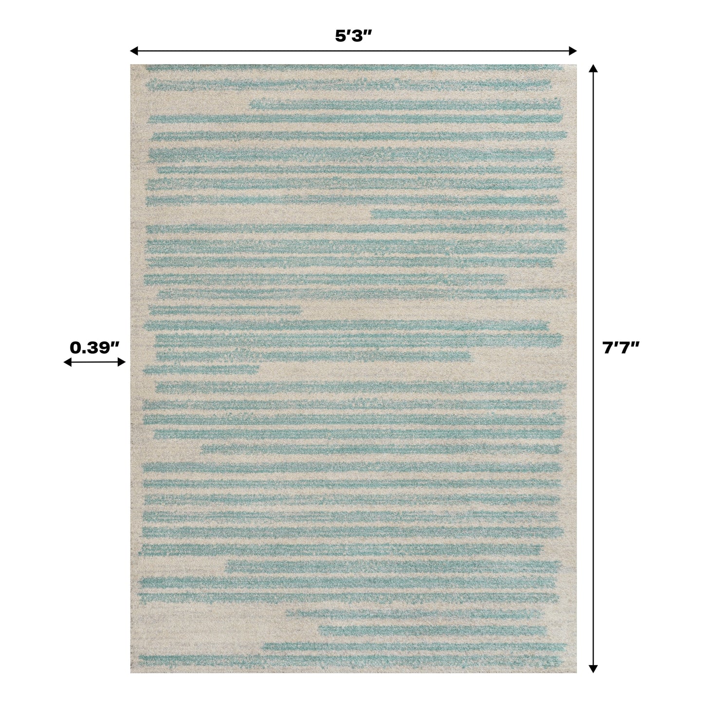 JONATHAN Y Aksil Modern Berber Stripe Area Rug