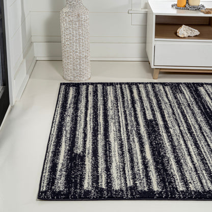JONATHAN Y Aksil Modern Berber Stripe Area Rug