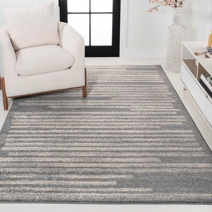 JONATHAN Y Aksil Modern Berber Stripe Area Rug