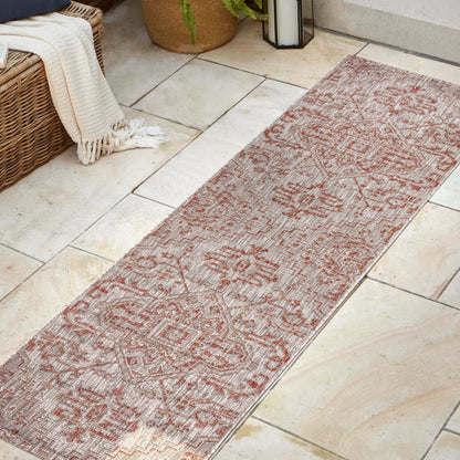 JONATHAN Y Charleston Medallion Indoor/Outdoor Area Rug