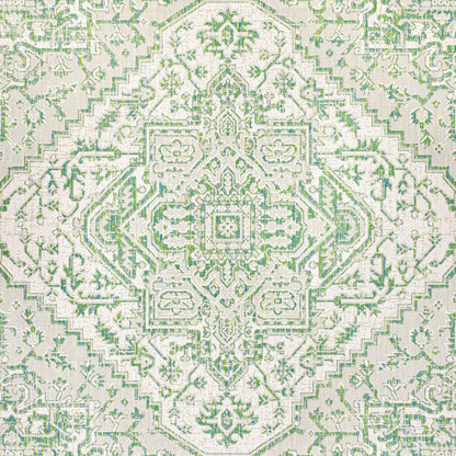 JONATHAN Y Charleston Medallion Indoor/Outdoor Area Rug