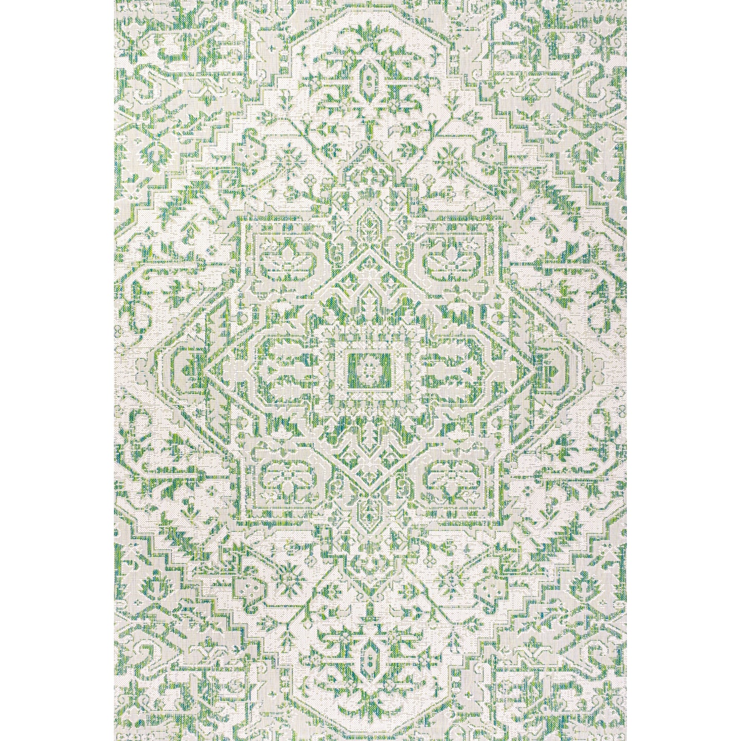 JONATHAN Y Charleston Medallion Indoor/Outdoor Area Rug