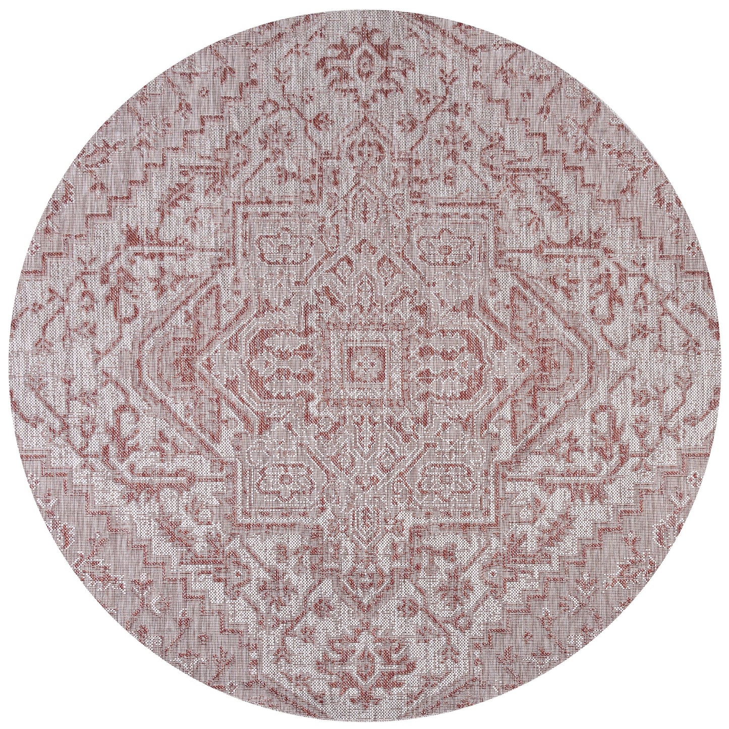 JONATHAN Y Charleston Medallion Indoor/Outdoor Area Rug
