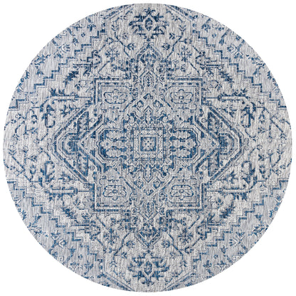 JONATHAN Y Charleston Medallion Indoor/Outdoor Area Rug
