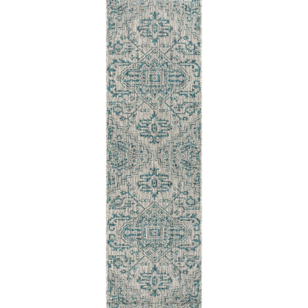 JONATHAN Y Charleston Medallion Indoor/Outdoor Area Rug