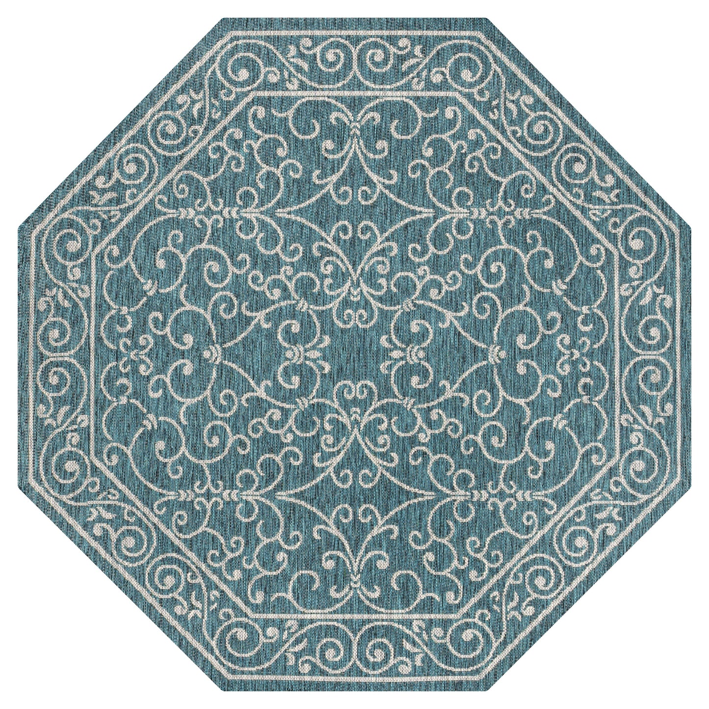 JONATHAN Y Filigree Textured Weave Indoor/Outdoor Area Rug