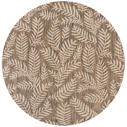 JONATHAN Y Galon Palm Frond Indoor/Outdoor Area Rug
