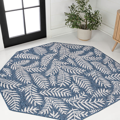 JONATHAN Y Galon Palm Frond Indoor/Outdoor Area Rug