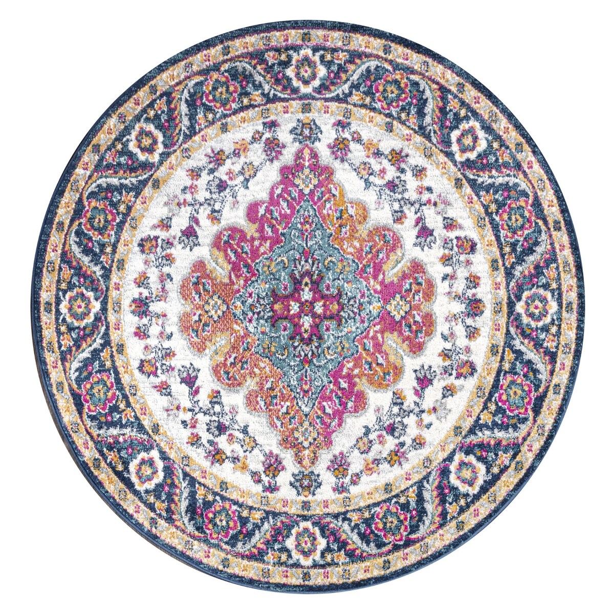 JONATHAN Y Inigo FLAIR Boho Vintage Medallion Area Rug