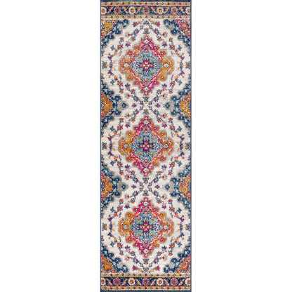 JONATHAN Y Inigo FLAIR Boho Vintage Medallion Area Rug