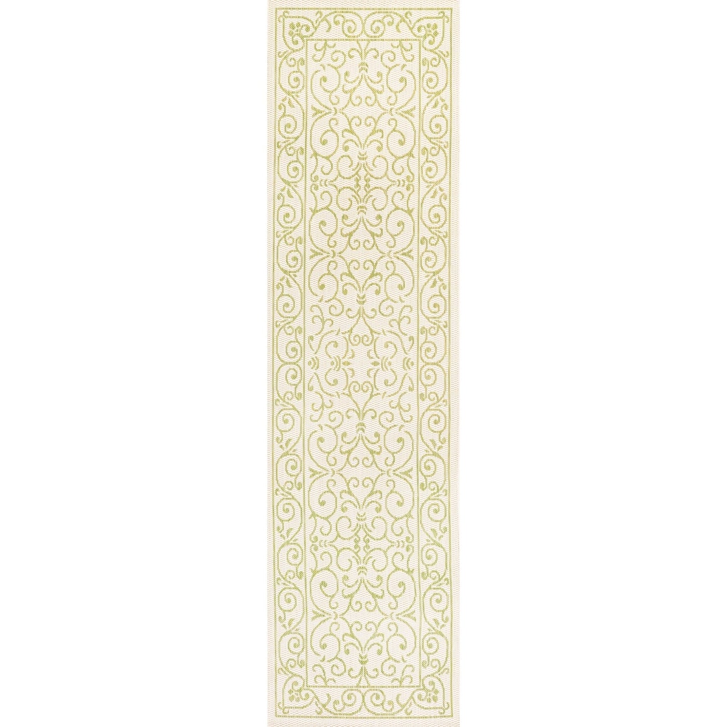JONATHAN Y Filigree Textured Weave Indoor/Outdoor Area Rug