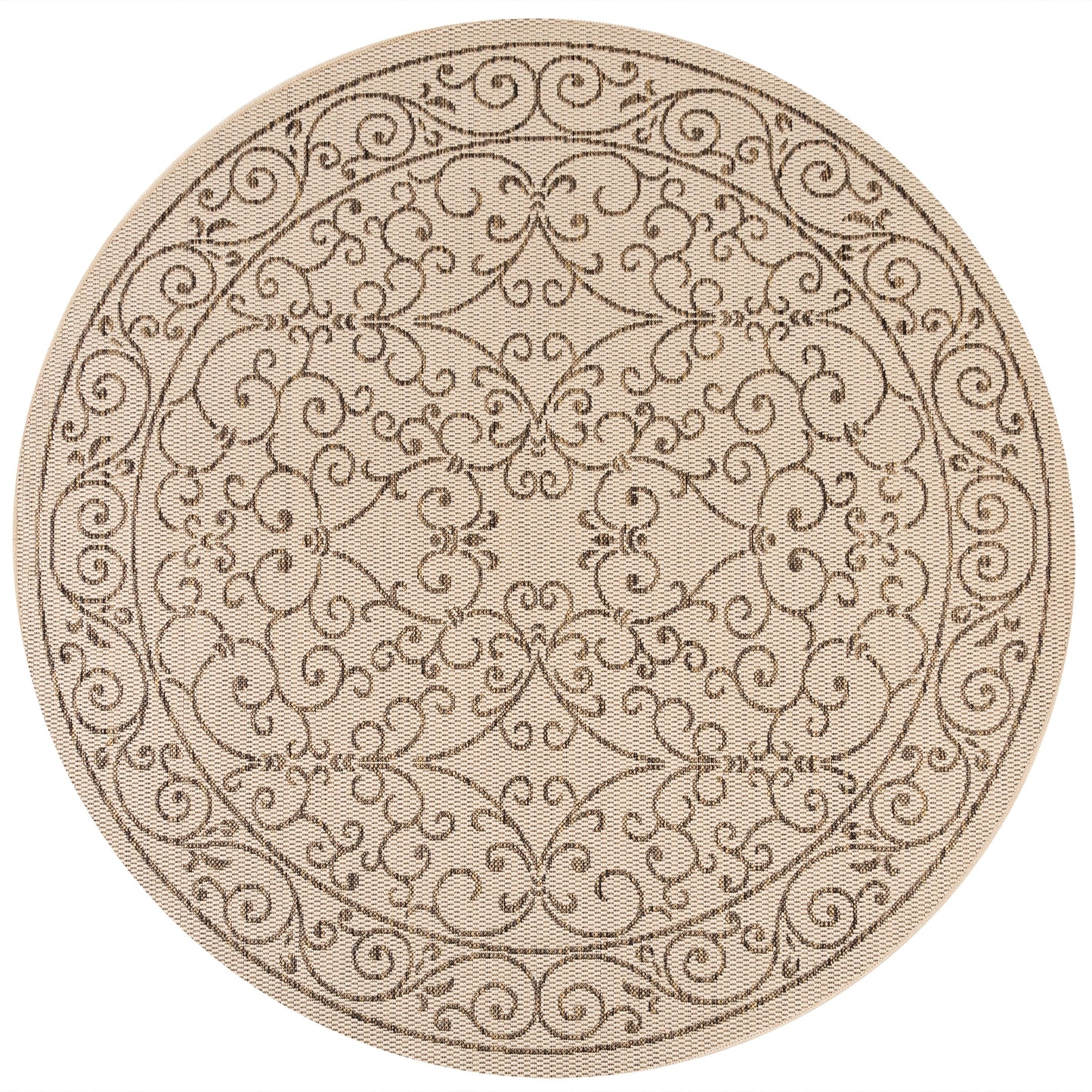 JONATHAN Y Filigree Textured Weave Indoor/Outdoor Area Rug