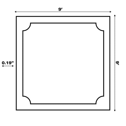 JONATHAN Y Filigree Textured Weave Indoor/Outdoor Area Rug