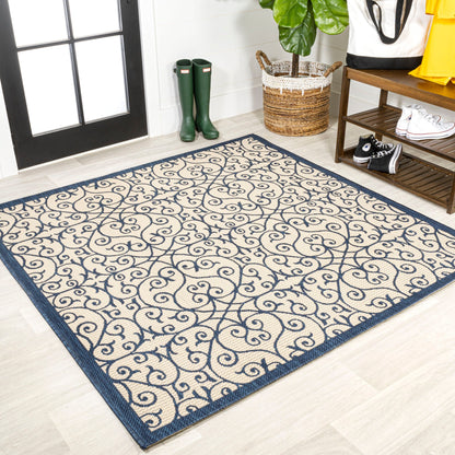 JONATHAN Y Ourika Textured Weave Indoor/Outdoor Area Rug