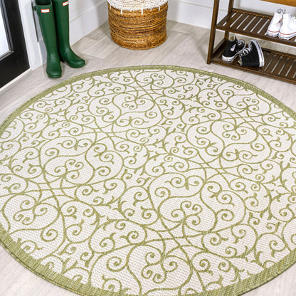 JONATHAN Y Ourika Textured Weave Indoor/Outdoor Area Rug