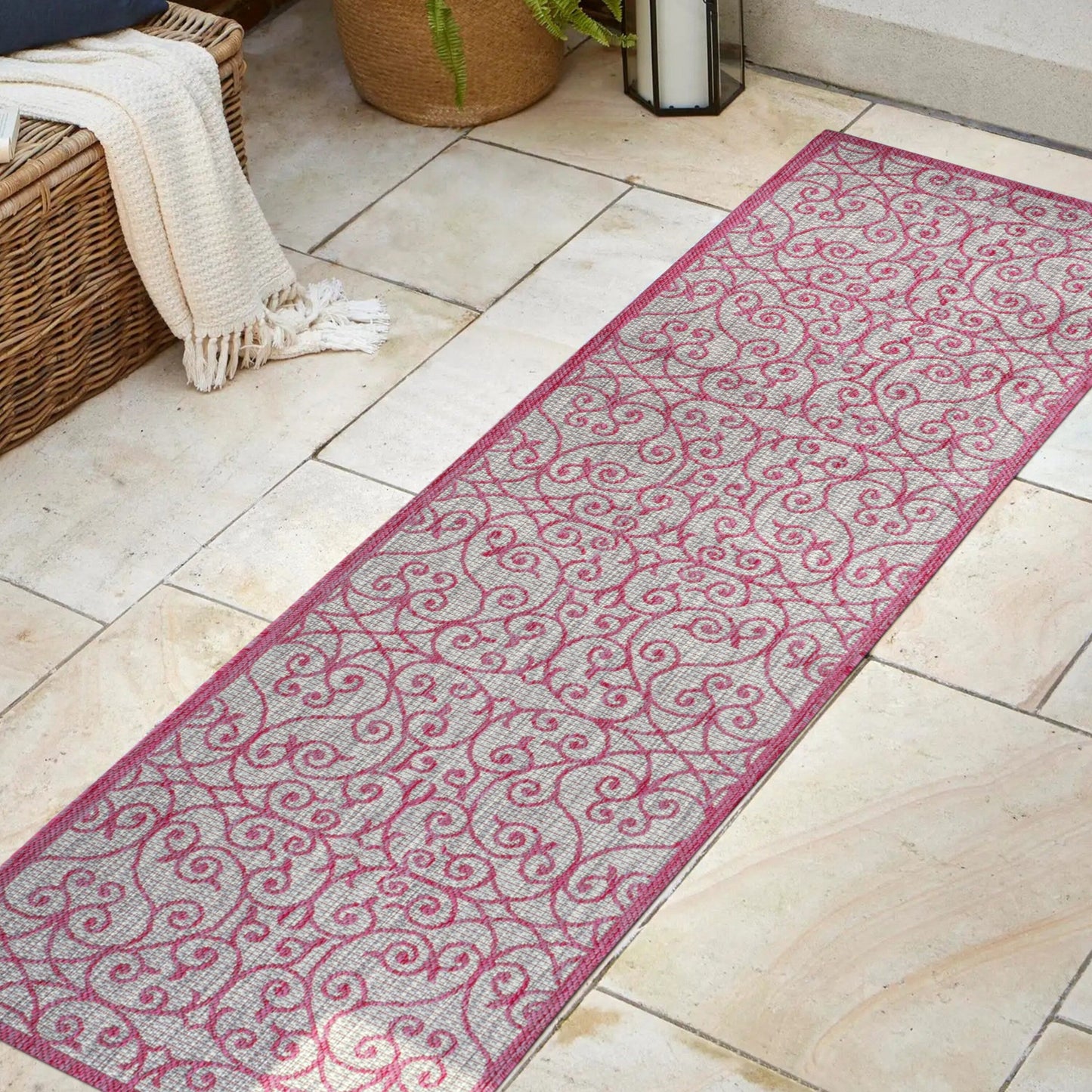 JONATHAN Y Ourika Textured Weave Indoor/Outdoor Area Rug