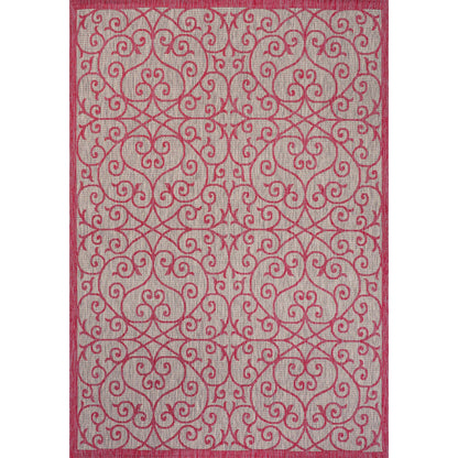 JONATHAN Y Ourika Textured Weave Indoor/Outdoor Area Rug