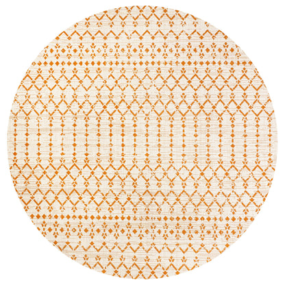 JONATHAN Y Trebol Moroccan Geometric Textured Weave Indoor/Outdoor Area Rug