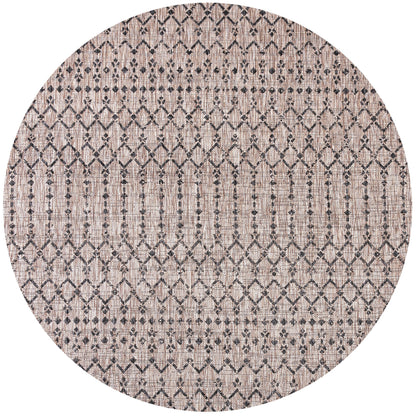 JONATHAN Y Trebol Moroccan Geometric Textured Weave Indoor/Outdoor Area Rug