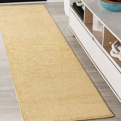 JONATHAN Y Tumbling Solid Low-Pile Area Rug