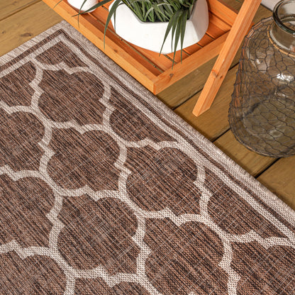 JONATHAN Y Zinnia Textured Weave Indoor/Outdoor Area Rug
