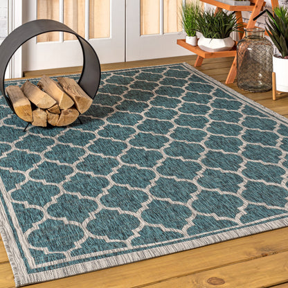 JONATHAN Y Zinnia Textured Weave Indoor/Outdoor Area Rug