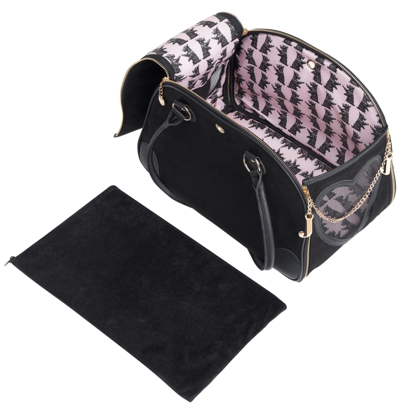 Juicy Couture Give Me Treats Pet Carrier - Stylish Travel Bag